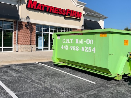 What types of projects benefit most from dumpster rental services